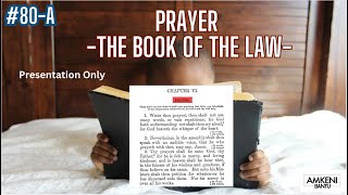 80A  Prayer Book of the Law [upl. by Aneladdam]