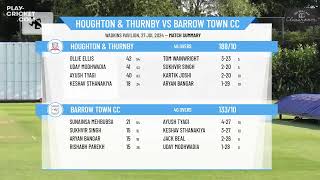 Houghton amp Thurnby CC 1st XI v Barrow Town CC Leics 1st XI [upl. by Tennaj]