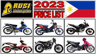 Rusi Motorcycle Price List In The Philippines 2023 [upl. by Vanni]