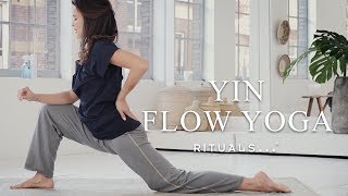 Clear Your Mind  Yin Flow Yoga  Yoga With Rituals [upl. by Nickles]