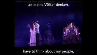 Elisabeth the musical 2002  11 An Empress Has to Shine German subs amp English translation [upl. by Ayekam]