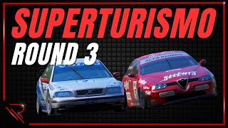 ROUND 3 SUPERTURISMO ALFA 156 [upl. by Ansilma]