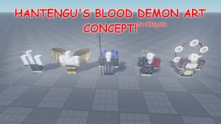 Hantengu BDA Concept  Demon Slayer RPG 2 [upl. by Christianity11]