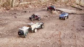 RC Crawler 110 treffen 25022024 mit Axial Amewi amx Cross RC Demon usw [upl. by Leong]