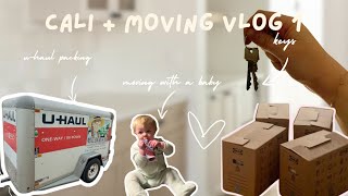 I moved across the country 📦 ⎮packing vlog looking for houses starbucks order uhaul and more [upl. by Nellak]