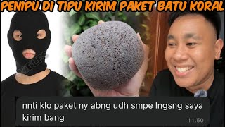 Niat nipu pengen iphone malah di kirim paket batu koral 🤣 penipu yang malang 🤣  Yadi dcaprio [upl. by Audsley]