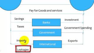 Circular flow of Income Model [upl. by Nerua589]