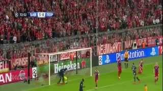 Bayern Munich 6 1 Porto All Goals 21 4 2015 Champions League [upl. by Enyahs686]