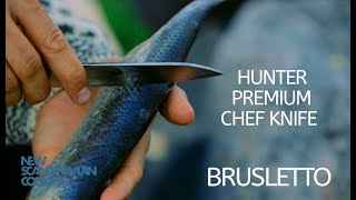 New Scandinavian Cooking  Brusletto Hunter Premium Chef Knife [upl. by Maleeny]