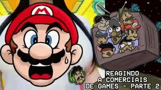 REAGINDO AOS COMERCIAIS MAIS DOIDOS DOS VIDEO GAMES  Parte 2 [upl. by Atteloj]