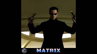 Matrix Reloaded Movie bulletstop and fight scene [upl. by Oicapot]