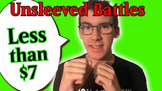 Unsleeved Battles  Magic the Gathering Gameplay [upl. by Ellesor]