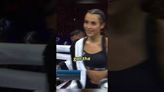 Andrea Botez Boxing WALKOUT [upl. by Colligan]