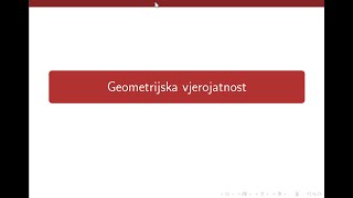 Geometrijska vjerojatnost [upl. by Roybn797]