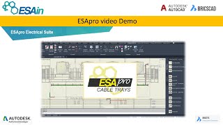 Demo ESApro Electrical Design ENG [upl. by Drain243]