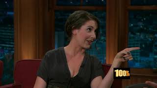 Alison Brie The Late Late Show with Craig Ferguson Элисон Бри 2010 [upl. by Pedro]