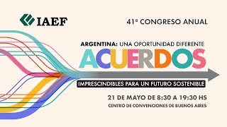 41º CONGRESO ANUAL DEL IAEF [upl. by Odraode283]