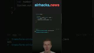 A Fun Way To Convert Strings To Integers java shorts coding airhacks [upl. by Hoye887]