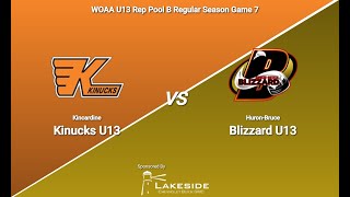 Kincardine Kinucks U13 T2 vs Huron Bruce Blizzard U13 REP [upl. by Neron846]