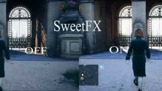 SweetFX enabled in  Assassins Creed Unity  gameplay PC  Improved graphics mod  Windows 81 [upl. by Yager143]