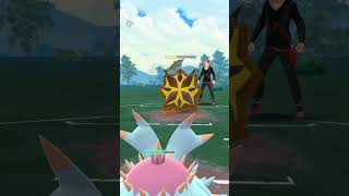 Shiny Turtonator vs Toxapex  Close call Win  Pokemon Go [upl. by Astor363]