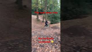 Big gap jump at circle hill bikejumps [upl. by Ventre]