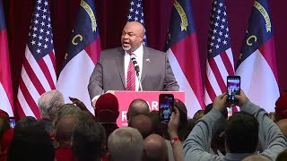 North Carolina Lt Gov Mark Robinson delivers victory speech after winning Republican governor prim [upl. by Mcmurry]