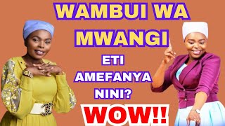 WAMBUI WA MWANGI AMESHANGAZA WATU wambuiwamwangi karangumurayaofficial LynnNgugi [upl. by Oiratno]