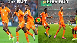 Tous les buts de la 34ème Édition de la Coupe dAfrique des Nations  Côte dIvoire 2023 [upl. by Ahsitruc47]