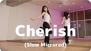 Easy dance LV1 완전기초반  ILLIT 아일릿  Cherish  beginner Dance 거울모드Slow Mirrored [upl. by Ettelracs]