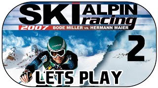 Lets Play Ski Alpin Racing 2007 German Part 2 RTLDeutsch [upl. by Rodrique201]