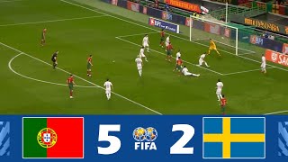 Portugal vs Sweden 52  International Friendly 2024  Match Highlights [upl. by Huan]