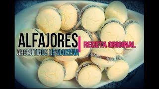 Alfajores Argentinos de Maicena  Receta Original [upl. by Reeba]