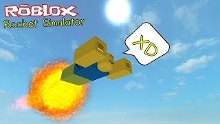 Roblox  Rocket Simulator จำลองการเป็นจรวดสุดเมื่อยนิ้ว [upl. by Tammi]