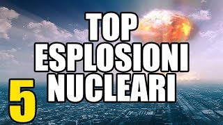 TOP 5  Test nucleari più potenti di sempre [upl. by Kirenoj]