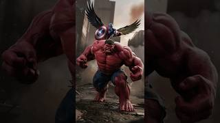 Red Hulk in captain America marvell avengers hulk mcu captainamercia redhulk viralshort [upl. by Pontias271]