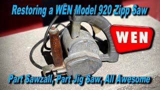 Restoring a WEN Model 920 Zipp Saw [upl. by Einittirb]