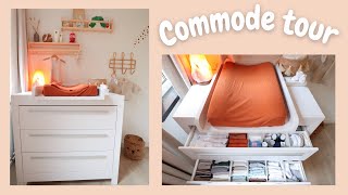 COMMODE TOUR en indeling babykleding  34 weken ZWANGER van een jongen [upl. by Gisele]