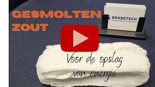 Een gesmolten zout batterij kan energie heel goed opslaan Presentatie door Brabetech [upl. by Crocker]