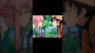 Yuno Gasai is Obsessed With Yukiteru Amano  Mirai NikkiFuture Diary anime [upl. by Norm]