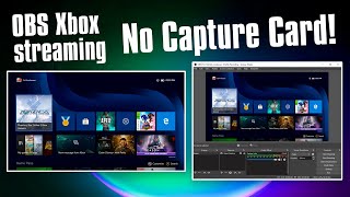 Xbox streaming setup to OBS  no capture card required [upl. by Ayikahs]