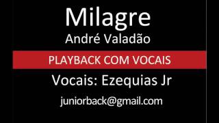 Milagre  André Valadão  PB com vocais by Ezequias Jr [upl. by Ilario]