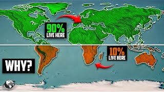 Why Most People Live In The Northern Hemisphere [upl. by Anawahs968]