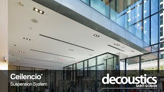 Decoustics  Ceilencio® Ceiling Suspension System [upl. by Edyaj83]