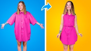 11 Astuces De Mode Pour L’école Étonnantes  Idées DIY Pour Tenues [upl. by Nett]