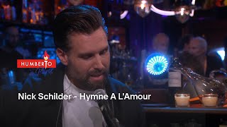 Nick Schilder eert Céline Dion en zingt Hymne A LAmour  Humberto à Paris [upl. by Vikki]