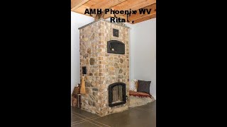 American Masonry Heaters Phoenix Masonry Heater Core Animated Build [upl. by Pawsner]