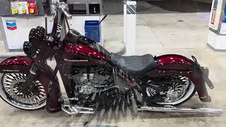 2018 Softail Deluxe Cali Gangster build full Build [upl. by Lletnahs592]