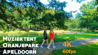 Muziektent Oranjepark Apeldoorn Netherlands  4K 60fps GoPro Hero 9 Footage [upl. by Aratihc372]