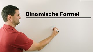 Binomische Formel anschaulich zum Verstehen viel einfacher als Lernen  Mathe by Daniel Jung [upl. by Asiela]